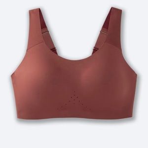 NWT Brooks Dare Scoopback Run Bra 32DD/E in Terracotta
